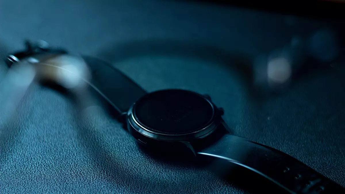 A close-up shot of a gold Apple Watch 10.